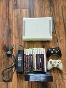 XBOX 360 Fat, 60 GB HDD, Falcon, HDMI, 2008 + zasilacz + 2 pady + 14 gier!