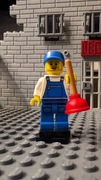 Minifigurka LEGO COL09-16 Plumber, Seria 9