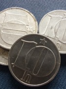 Moneta Czechosłowacja  10 Halerzy 1976