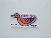 CH.ART naklejka LUCKY DUCK  1szt.