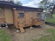 Kurnik dla kur  drewniany