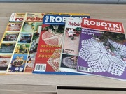 Gazetka gazetki archiwalne Robótki Ręczne haft szydełko różnorodne