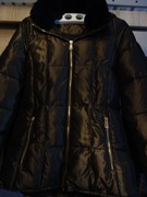 Francuska luksusowa kurtka oliwkowa, zima, r. 36, firma 1.2.3.Paris