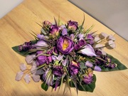 Stroik na grób, kompozycja na cmentarz, wiązanka LU28