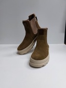 Beżowe sztyblety damskie