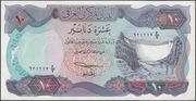 Irak 10 dinarów 1973 - stan bankowy UNC -