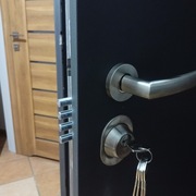 Drzwi Akustyczne 90 Prawe Kolor Antracyt