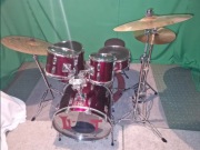 Cały zestaw perkusyjny PowerBeat początkujący, średnio-zaawansowani