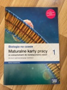 Biologia na czasie 1, Maturalne karty pracy - Zakres rozszerzony
