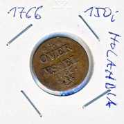 1 duit 1768 Province of Overijssel