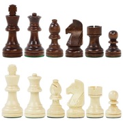 ACH! Figury szachowe GERMAN STAUNTON 5 - WS35 (król 90mm, 4*hetman 75mm)