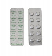 Tabletki do pomiaru pH Phenol Red Rapid Lovibond 250 szt. 25 listków tester