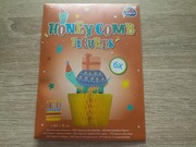 Dekoracja na przyjęcia żółw fgurki z plastra miodu 6 sztuk