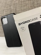 Case, etui z klapką, czarne klasyczne iPhone 11 ByondCase