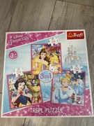 Puzzle 3+ princess Disney