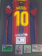 Messi Autograf Koszulka Fc Barcelona 2020