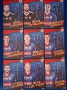 Piast Gliwice karty klubowe oryginalny autograf