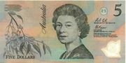 AUSTRALIA 5  Dolarów 1992