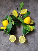 Czepiec, ozdoba- opaska na głowę z cytrynami