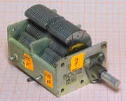 Kondensator powietrzny zmienny 500pF + 500pF [R2W3]7