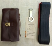 Taśma holownicza NOWA 5 m. Uciąg do 1500 kg. + Walizeczka skórzana.