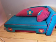 Łóżko rozkładane ze schowkiem 80x140 200