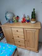 Komoda drewniana z sosny