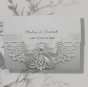Zaproszenia ślubne na ślub Nicol koperta gratis