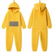 Strój teletubisia LaLa żółty kombinezon piżama strój na osobę dorosłą