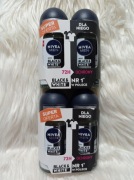 Nivea Men Black&White Invisible - 2 x dwupak antyperspirantów NOWE