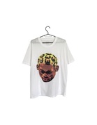 Dennis Rodman biały t-shirt, rozmiar M, nowa