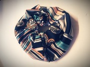 Mega duża gumka do włosów XXL silky