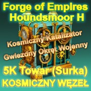 5K Surka surowce Houndsmoor H Gwiezdny Okręt Wojenny Kosmiczny Katalizator