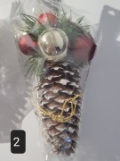 SZYSZKI ZAWIESZKI  NA CHOINKĘ ŻYRANDOL