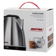 Czajnik elektryczny MPM MCZ-84M Srebrny nowy