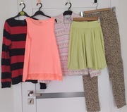 Zestaw dla dziewczynki 10-12 lat 146-152 5 szt,