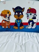 Łóżko dziecko Psi Patrol, stan idealny, materac 