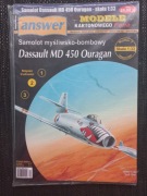 Modele Karton.Fana 07\7 Dassault MD450 Ouragan