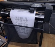 Ploter tnący Summa Cut D60R z koszem cięcie po obrysie OPOS