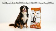 Dexter Balance Karma Sucha Pies Duże Rasy 20kg Mix Smaków Wysokobiałkowa