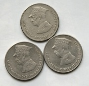 50 zł 1981 Władysław Sikorski  zestaw 3 sztuk