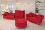 Sofa recepcja salon fryzjerski kosmetyczny butik