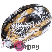 Czarny organizer do Obag MOON LIGHT liście złote 2 kieszenie ML wkład OMAY