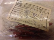 Kondensator ceramiczny rurkowy L-5 CERAD 130 pF 500V