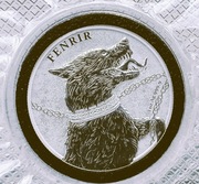 Srebrna moneta FENRIR GERMANIA BEASTS 2022 Germania Mint 1 oz Ag.9999