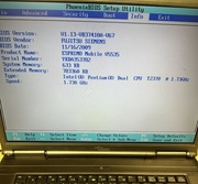 Laptop fujitsu siemens esprimo v5535