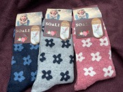 Wełniane skarpety damskie  angora 3 pary 25 zł 