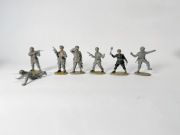 żołnierzyki PRL, spadochroniarze amerykańscy 1/32 WWII