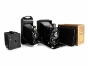 Hessco Model D.3. | C.P. Goerz Roll Tengor | Eastman Kodak No. 2 Brownie |