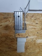 FIGURKA Z METALU - WC GAZETA Z ROLKĄ NA PAPIER